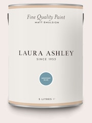 Laura Ashley Newport Blue Matt Emulsion Paint - Image 3 of 5