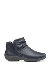 Hotter Blue Wide Fit Murmur Zip-Fastening Boots - Image 1 of 4