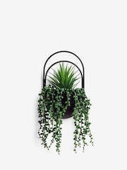 Black Bronx Artificial Plants Wall Plaque - Image 4 of 6