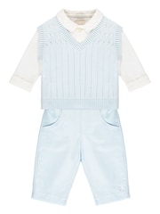 Emile Et  Rose Blue Three-Piece Occasionwear Set - Image 2 of 4
