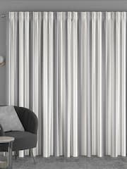 Silver Huddson Made To Measure 100% Cotton Curtains - Image 2 of 9