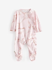 Baker by Ted Baker 100% Cotton Sleepsuits 3 Pack - Image 3 of 7