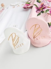 Baker by Ted Baker 100% Cotton Sleepsuits 3 Pack - Image 7 of 7
