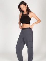 Pineapple Grey Womens Combat Joggers - Image 3 of 6