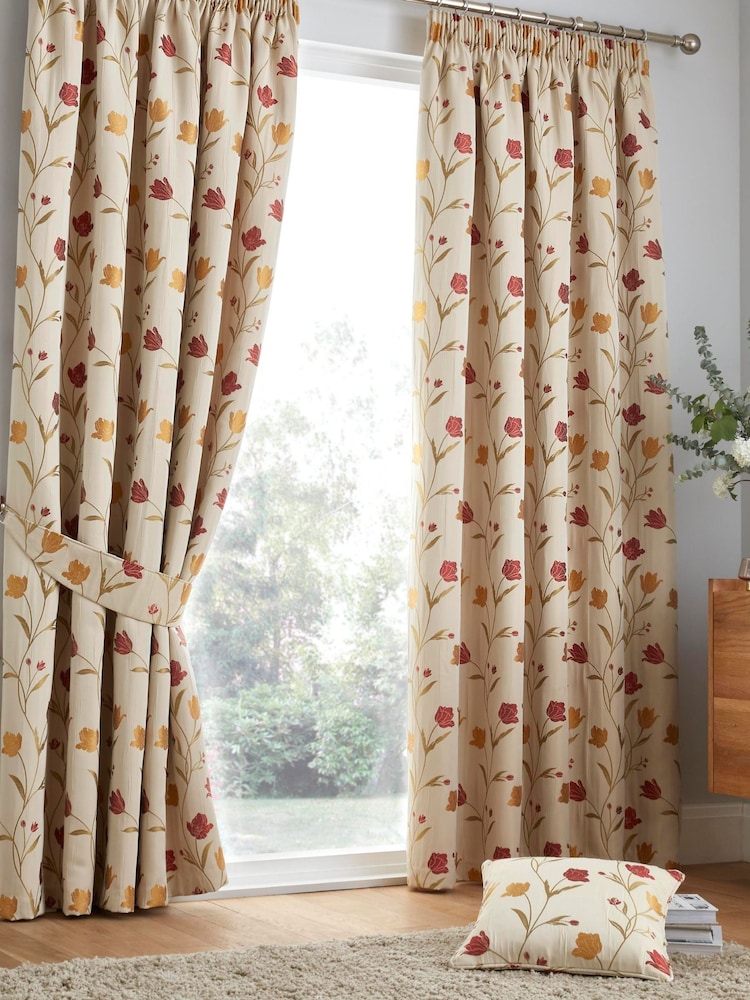 Curtina Juliette Pencil Pleat Curtains - Imagem 1 de 4