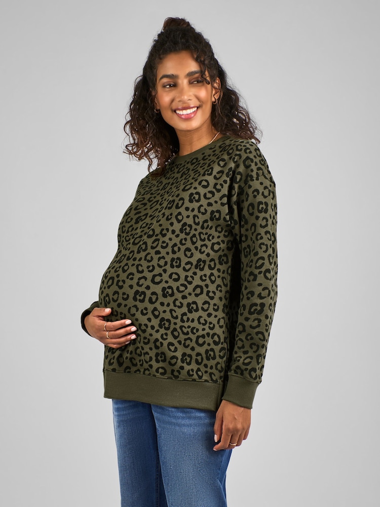 JoJo Maman Bébé - Zwangerschaps- en borstvoedingssweatshirt - Image 1 of 4