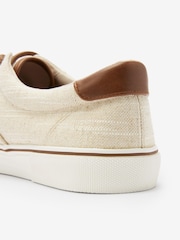 White Regular Fit Classic Canvas Pumps - Image 5 of 5