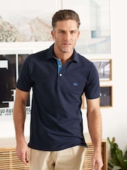 Savile Row Company Classic Fit 100% Cotton Polo Shirt - Image 1 of 3