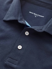 Savile Row Company Classic Fit 100% Cotton Polo Shirt - Image 3 of 3