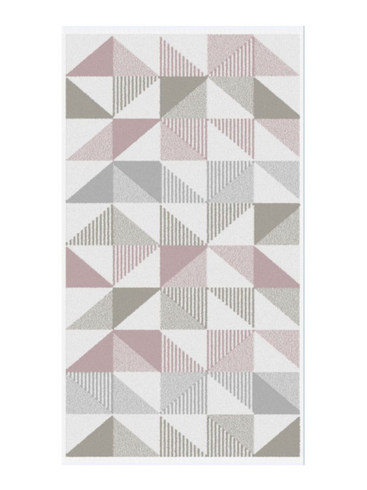 Fusion Pink 100% Cotton Hendra Jacquard Towel - Image 1 of 3