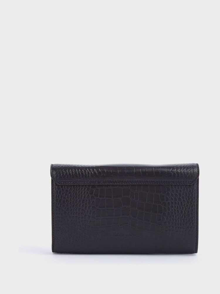 Schwarz - Osprey London The Belmont Clutch - Bild 2 von 6