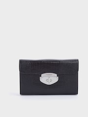 Schwarz - Osprey London The Belmont Clutch - Bild 4 von 6