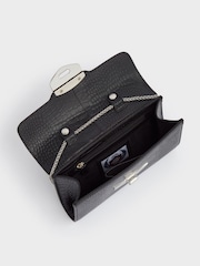 Schwarz - Osprey London The Belmont Clutch - Bild 5 von 6