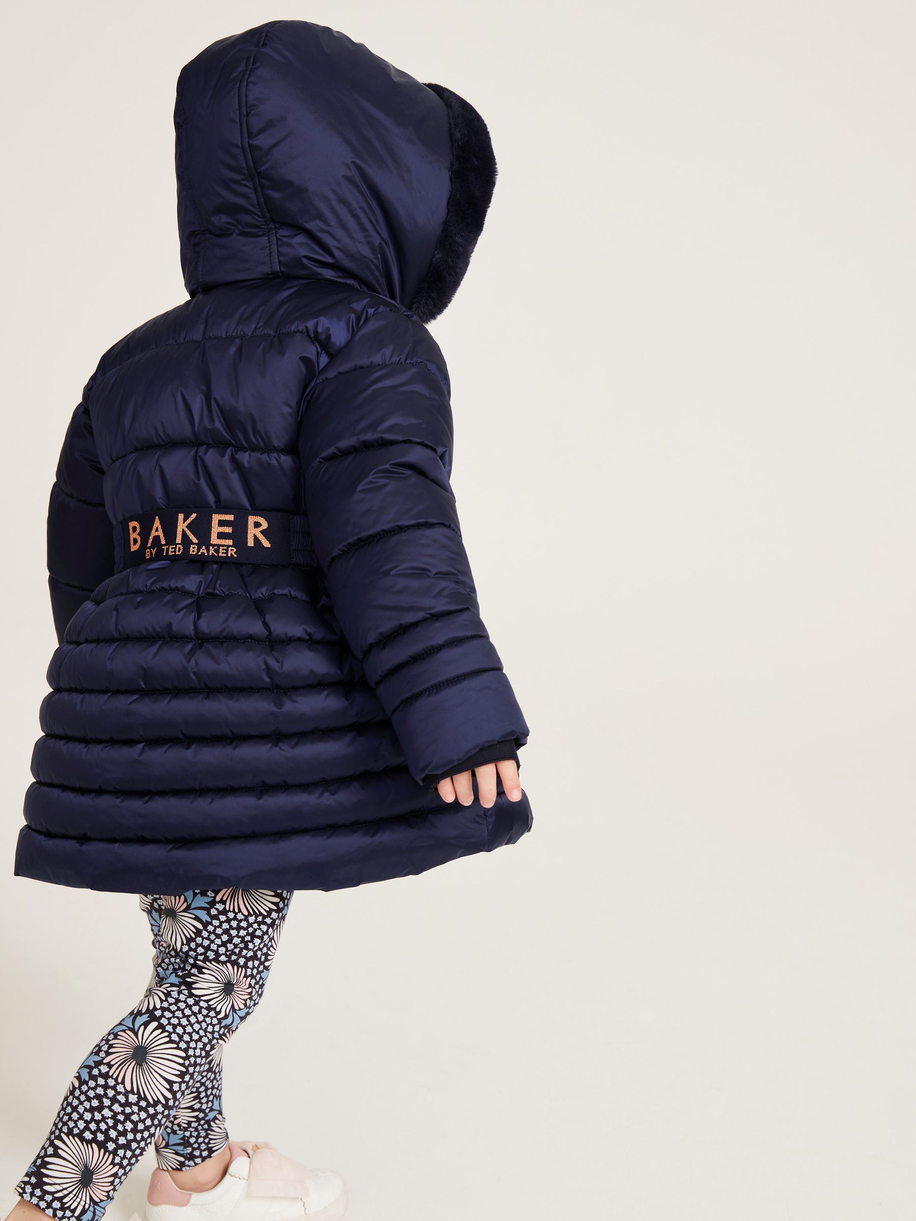 Ted baker baby blue coat top