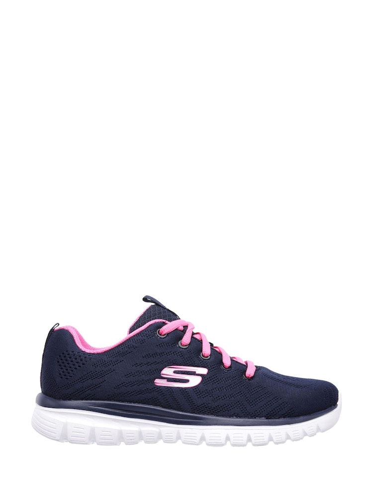 Синий - Skechers Graceful Get Connected Sports - Изображение 1 из 3