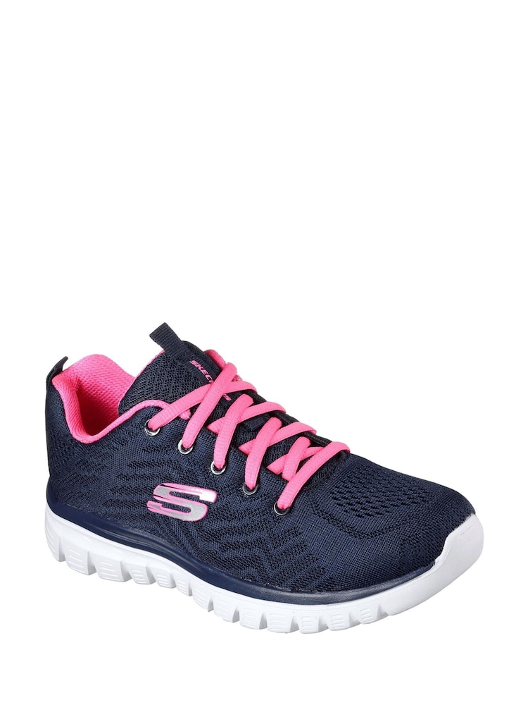 Синий - Skechers Graceful Get Connected Sports - Изображение 2 из 3