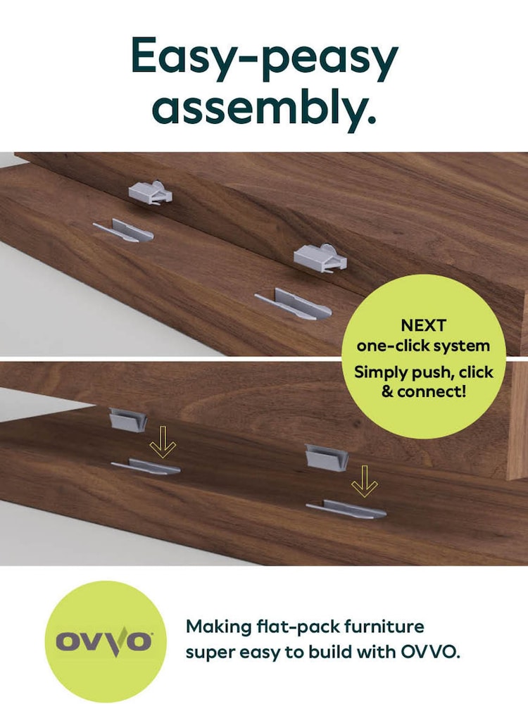 Natural Arches Mango Wood Effect Storage Side Table - Image 13 of 13