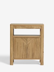 Natural Arches Mango Wood Effect Side Table - Image 4 of 11