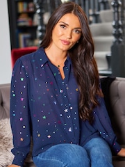 قميص شيفون Natalya من Pour Moi - صورة 1 من 4