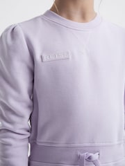 Reiss Lilac Maeve 9-12 yrs Relaxed Jersey Dress - Image 6 of 7