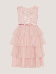 Monsoon Elodie Sequin Tiered Party Dress - Bild 2 von 4