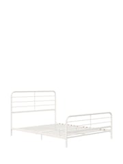 Dorel Home White Europe Millie Metal Bed - Image 4 of 4