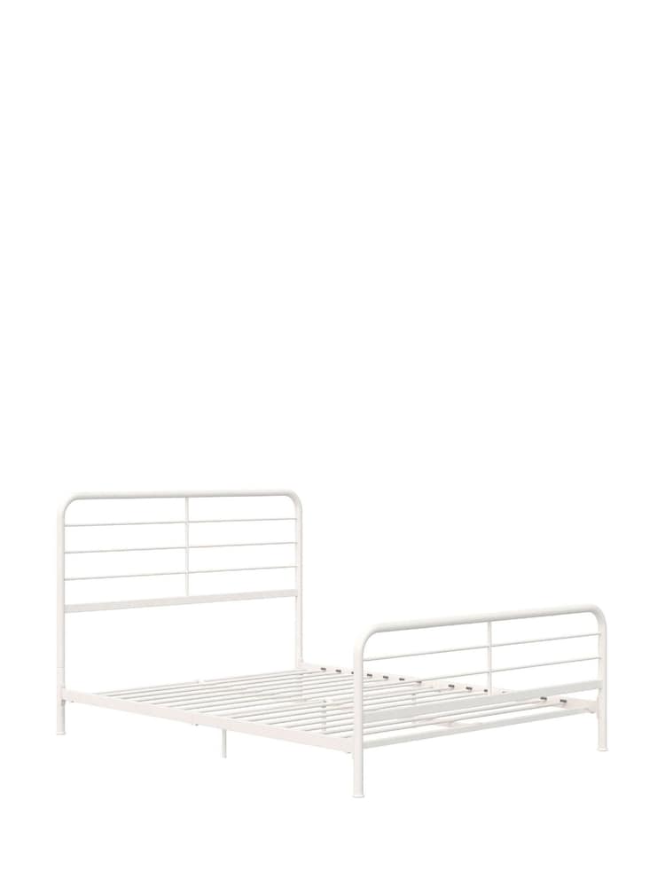 Dorel Home White Europe Millie Metal Bed - Image 4 of 4
