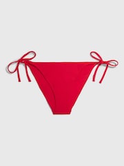 Calvin Klein Monogram String Bikini Bottoms - Image 4 of 4