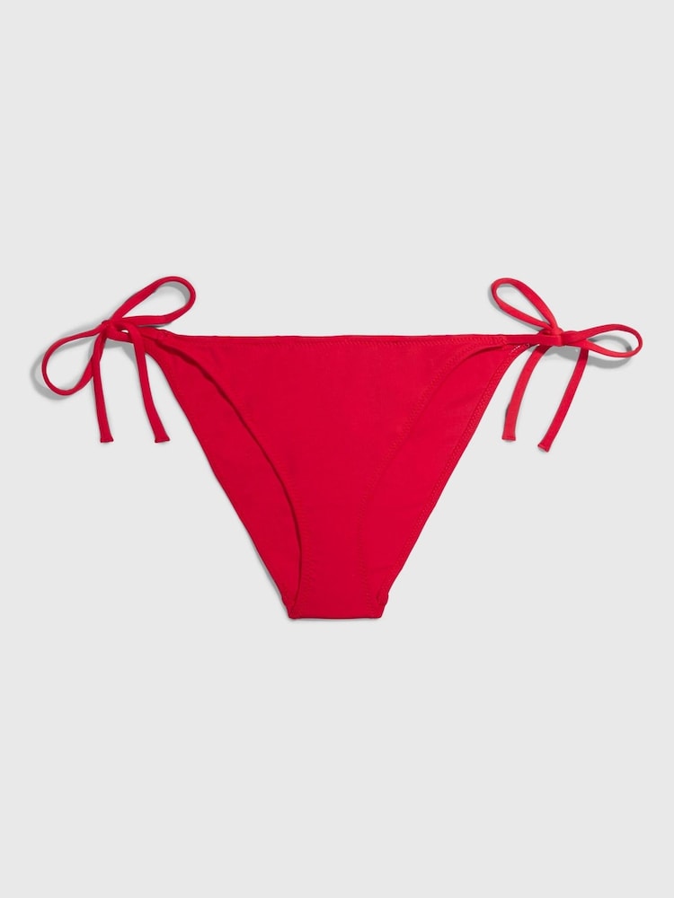 Calvin Klein Monogram String Bikini Bottoms - Image 4 of 4