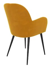 Dorel Home Yellow Fitz Accent Chair - Image 4 of 4