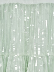 Reiss Sage Luci 9-12 yrs Sequin Tiered Dress - Image 6 of 6