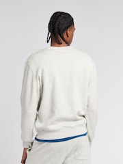 Franklin & Marshall Mens Arch Letter BB Crew Top - Image 2 of 4