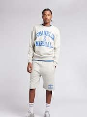 Franklin & Marshall Mens Arch Letter BB Crew Top - Image 3 of 4