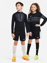 Nike Black/White Dri-FIT Academy Training Shorts - Image 13 of 15