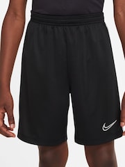 Nike Black/White Dri-FIT Academy Training Shorts - Image 7 of 15