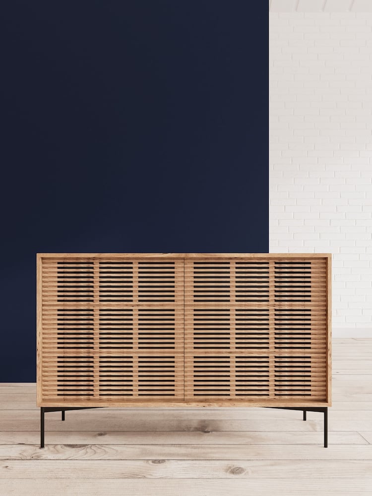 Swoon Brown Weaving Chest of Drawers - Image 1 of 5