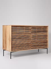 Swoon Brown Weaving Chest of Drawers - Image 2 of 5