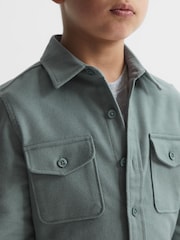 Reiss Tampa Hemdjacke mit zwei Taschen - Bild 4 von 6