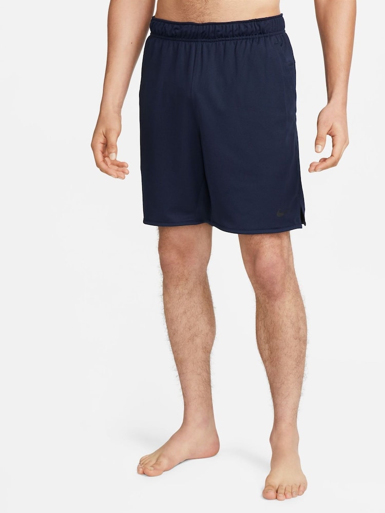 Nike Navy Dri-FIT Totality 7 inch Knit Training Shorts - Image 2 of 14