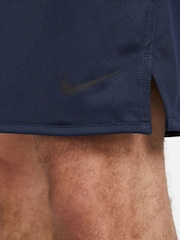Nike Navy Dri-FIT Totality 7 inch Knit Training Shorts - Image 7 of 14