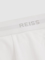 أبيض - حزمة من ثلاثة بوكسرات قطن عضوي Heller من Reiss - صورة 4 من 4