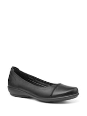 Hotter Black Standard Fit Robyn II Slip-On Leather Shoes - Image 2 of 3