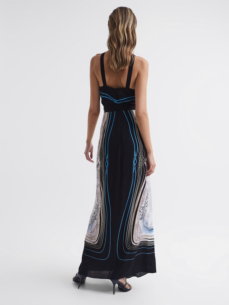 Buy Reiss Navy Hope Jewel Print Maxi Dress from the Next UK online shop Buy Reiss Navy Hope Jewel Print Maxi Dress from the Next UK online shop