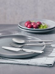 Robert Welch Silver 42pc Bergen Cutlery Set - Image 2 of 4