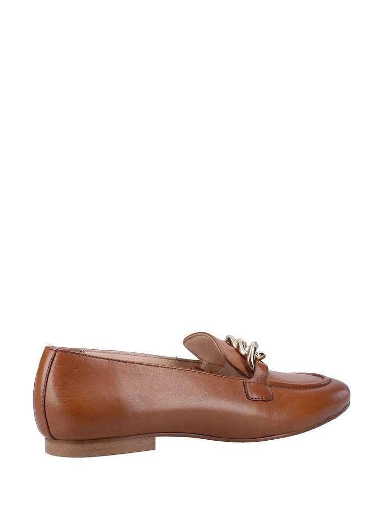 Hush Puppies Harper Brown Chain Loafers - Image 3 of 4