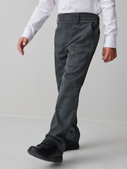 Clarks Grey Regular Fit School Trousers - Image 2 of 10