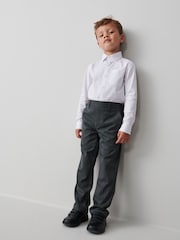 Clarks Grey Regular Fit School Trousers - Image 4 of 10