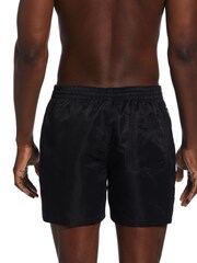 Nike Black Logo Tape 5 Inch Swim Shorts - Image 3 of 6
