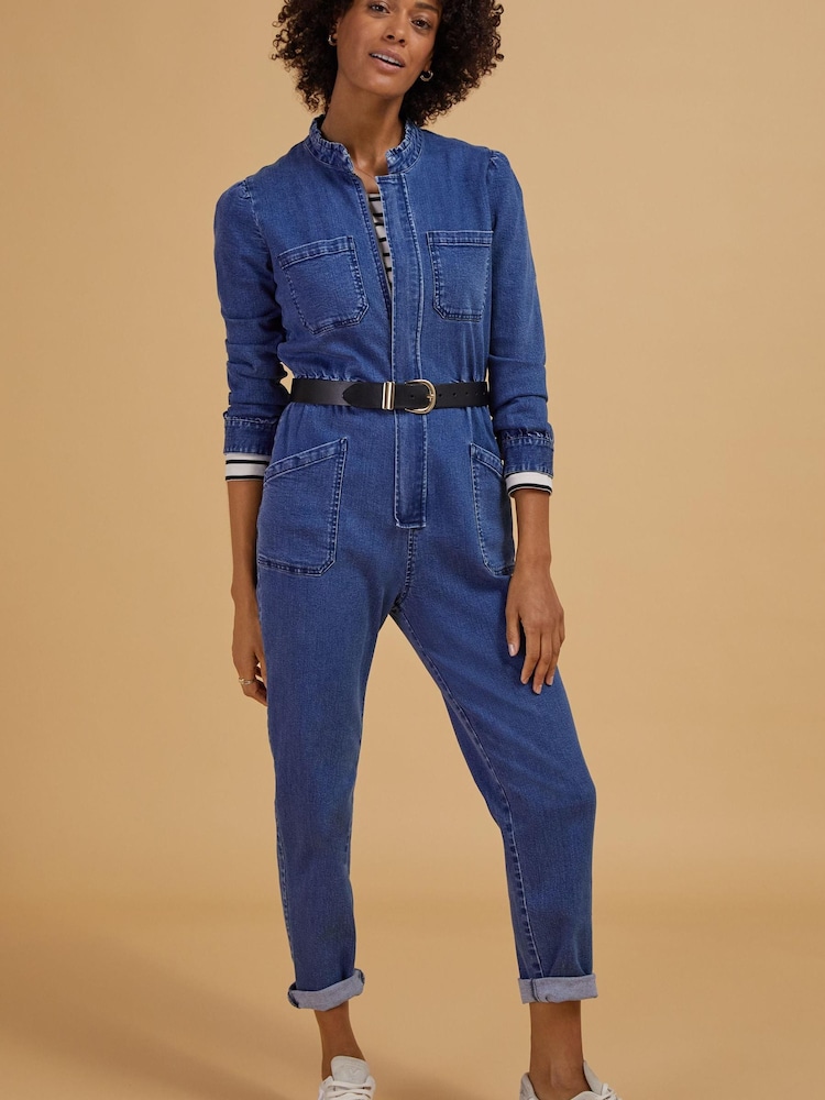 Baukjen Blue Sally Organic Jumpsuit - Image 1 of 5