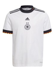 adidas Germany 21/22 White Home Jersey T-Shirt - Image 1 of 5